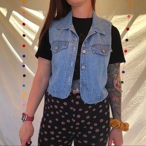 Vintage Studio Ease denim vest ✨